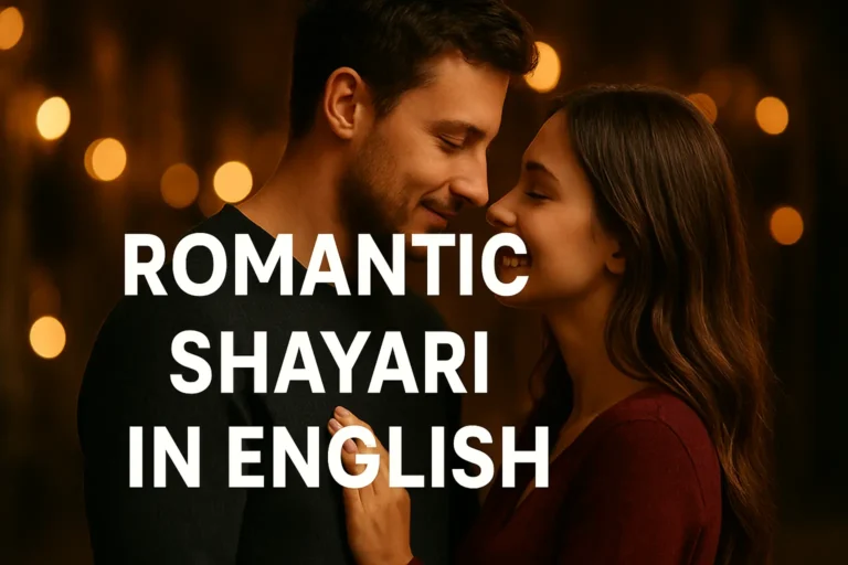 Romantic Shayari in English